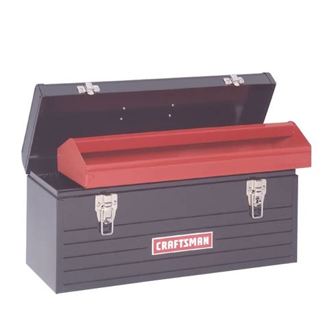 craftsman metal tool box 20|craftsman portable tool box.